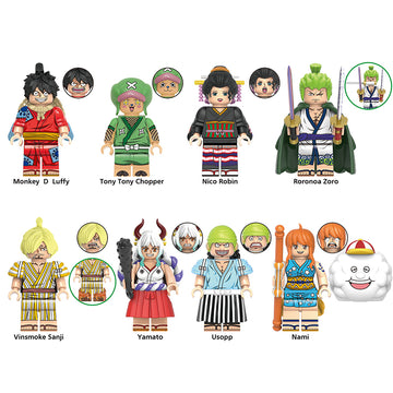 One_Piece_Series_5_Minifigures_Custom_Anime_Brick_Toy_Set